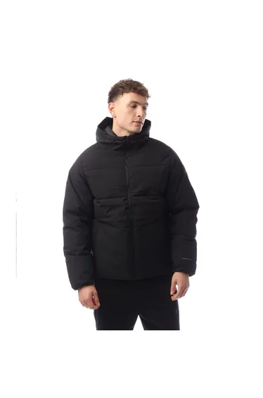 جاكيت رجالي بهودي لون أسود