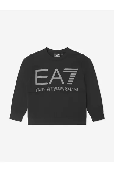 سويتشيرت إمبوريو أرماني EA7 أسود