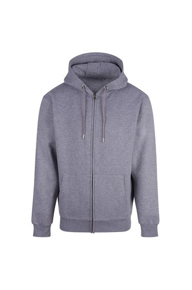 Anthem Unisex Adult Studio Full Zip Hoodie - Grey Marl