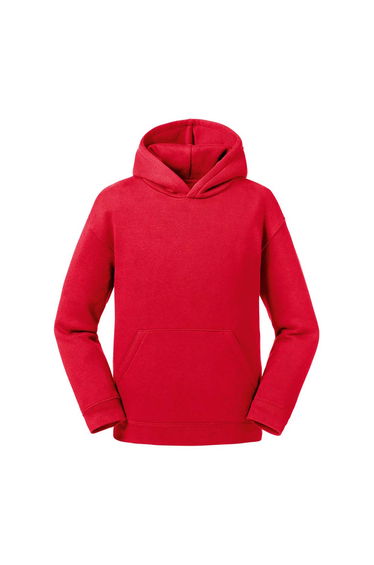 Russell Kids/Childrens Authentic Hooded Sweatshirt - Classic Red