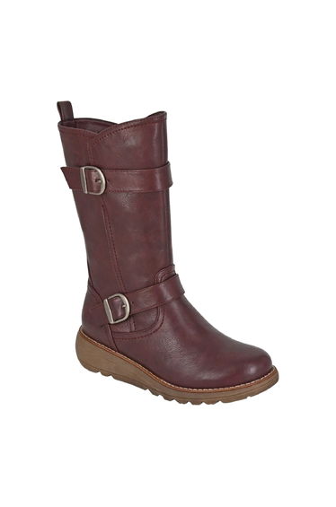 Cipriata Womens/Ladies Arcisa Boots - Burgundy