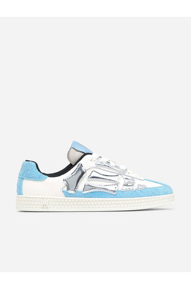 Amiri Kids Pacific Bones Trainers in Blue