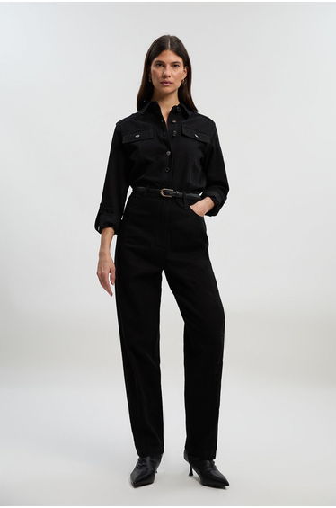 Denim Boiler Jumpsuit