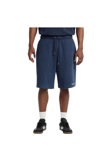 Guess Mens Embroidered Logo Shorts - Indigo