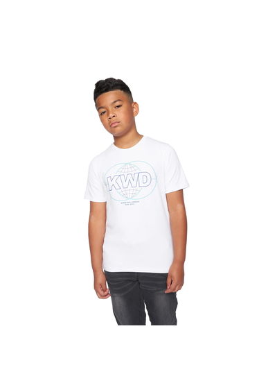 Kings Will Dream Boys Orbital T-Shirt - Optic White
