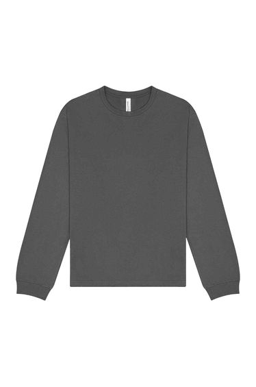 Bella + Canvas Adult Heavyweight Long-Sleeved T-Shirt - Asphalt