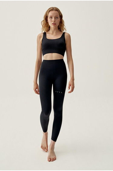 Yami Seamless Legging Black - black