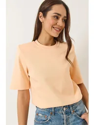 LUCCI Padded Crew Neck T-Shirt - 3