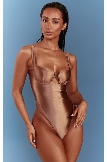 Bronze Shine Swim Underwired Swimsuit