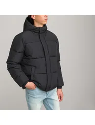 Warm Hooded Padded Jacket - 1