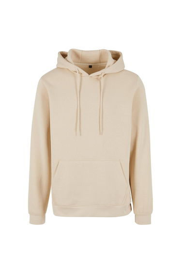 Build Your Brand Mens Basic Hoodie - Sand