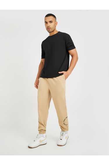 Printed Oversized Jogger with Drawstring
