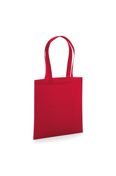 Westford Mill Organic Premium Cotton Tote Bag - Classic Red
