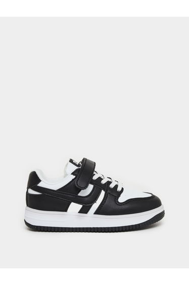 Boys Color Block Sneakers with Hook and Loop