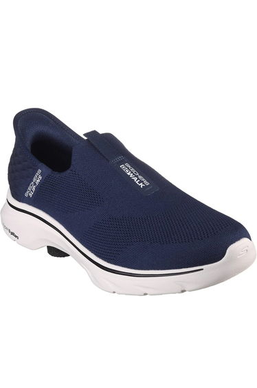 Skechers Mens Go Walk 7 - Easy On 2 Shoes - Navy