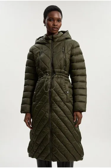 Lightweight Knee Length Packable Coat