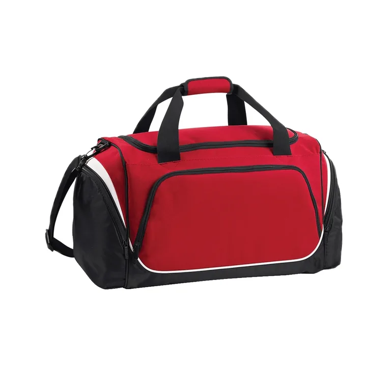Quadra Pro Team Holdall / Duffle Bag (55 Litres) - Classic Red/Black/White