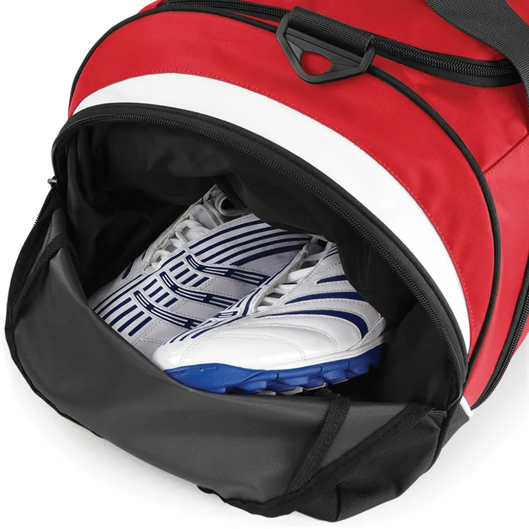Quadra Pro Team Holdall / Duffle Bag (55 Litres) - Classic Red/Black/White - 1