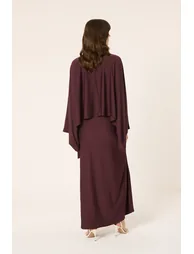 DRAPED TIE-DETAILED SET - 5