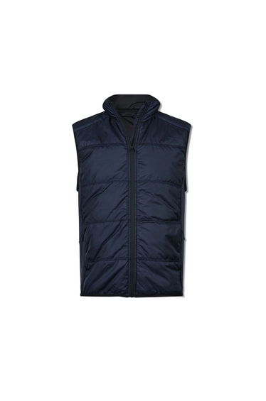 Tee Jays Mens Hybrid Stretch Body Warmer - Navy
