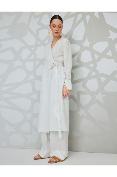Crossover Long Kimono