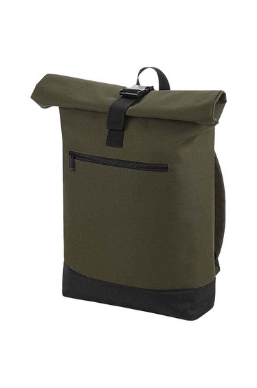 Bagbase Roll Top Backpack - Military Green