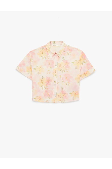 Floral Crop Shirt