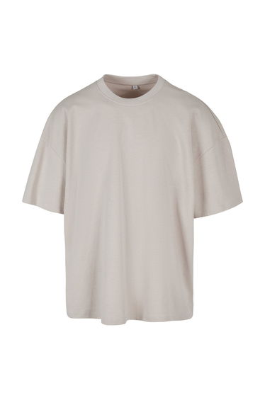 New Morning Studios Mens Jersey Cotton Oversized T-Shirt - Light Asphalt