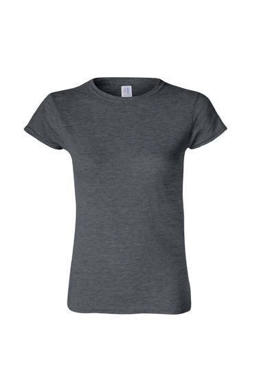 Gildan Ladies Soft Style Short Sleeve T-Shirt - Dark Heather