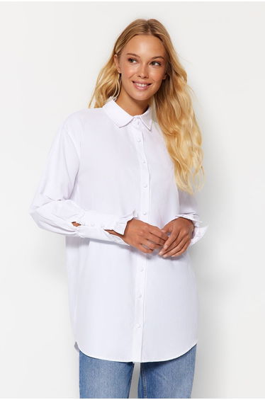 Shirt - White - Regular fit