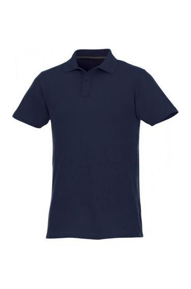 Elevate Mens Helios Short Sleeve Polo Shirt - Navy