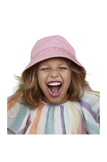 Beechfield Childrens/Kids Vintage Bucket Hat - Vintage Dusky Pink