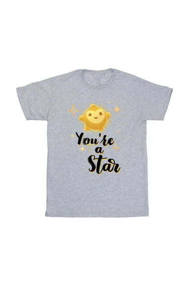 Wish Boys You´re A Star T-Shirt - Sport Grey