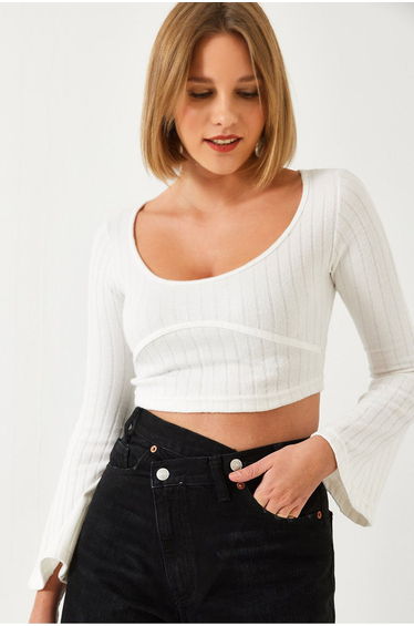 Women's Crop Blouse