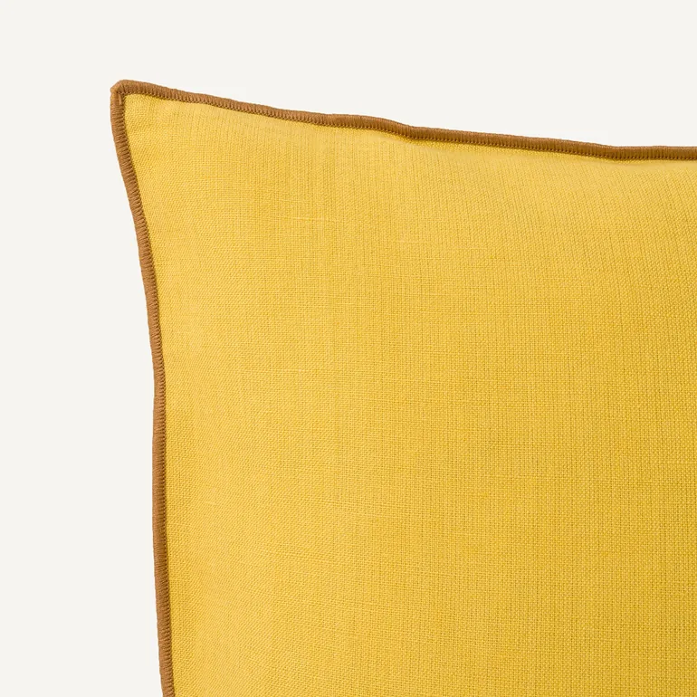 Warna Plain Linen/Cotton Cushion Cover - 2