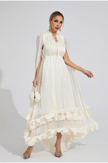 Mali Ruffle Maxi Dress