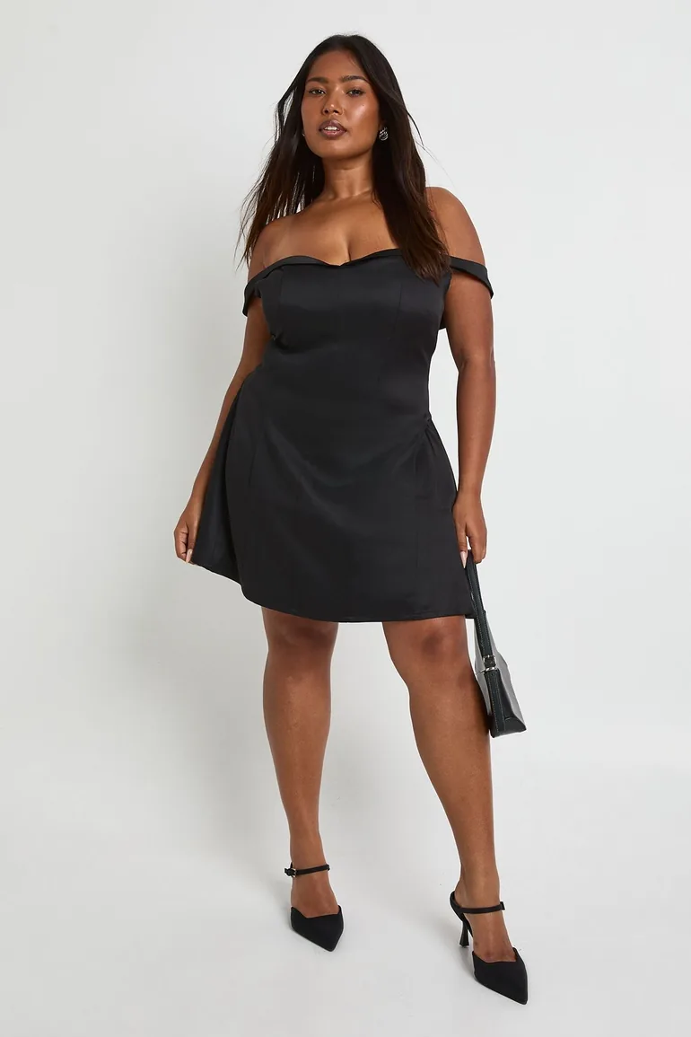black and silver sequin dress AKIRA Dance The Night Away Sequin Mini Dress In Silver main image 1