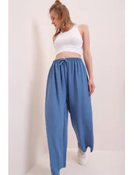 Pants - Navy blue - Relaxed - 2