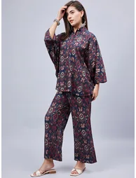 Women All Over Print Shirt and Pants Co-Ords - 2