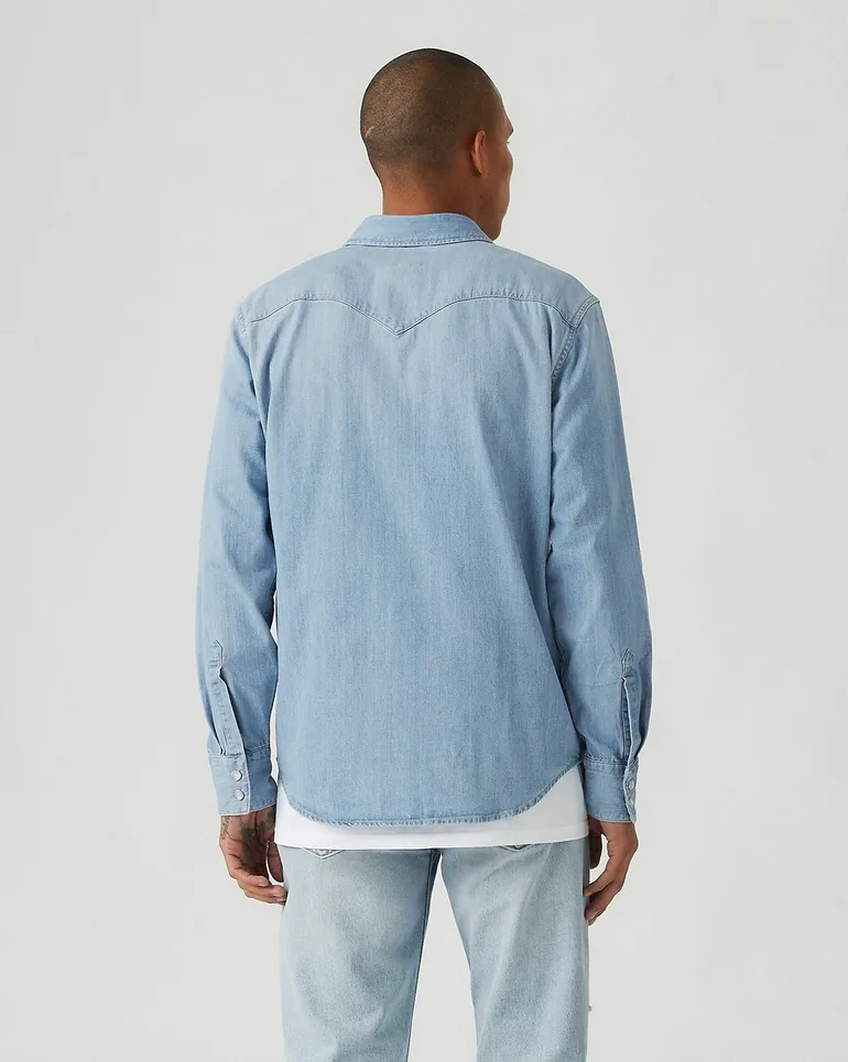 Barstow Western Denim Shirt - 1