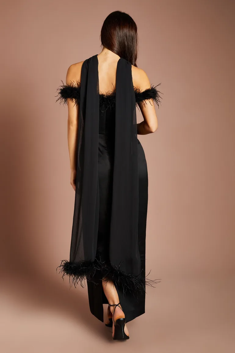 Feather Scarf - 1
