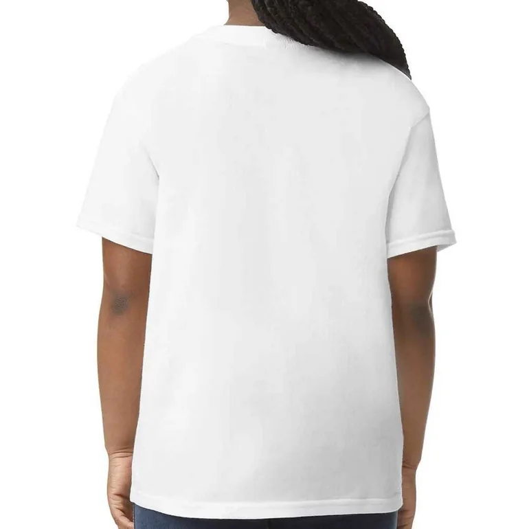 Gildan Childrens/Kids Cotton Lightweight T-Shirt - White - 1