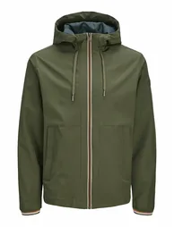 Hooded Windbreaker - 1