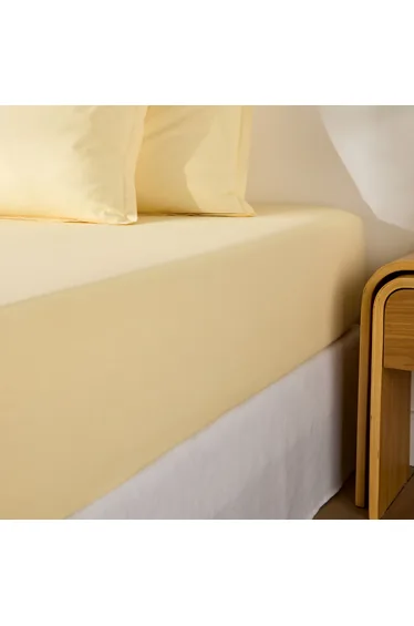 Scenario 35cm High Cotton Percale Fitted Sheet