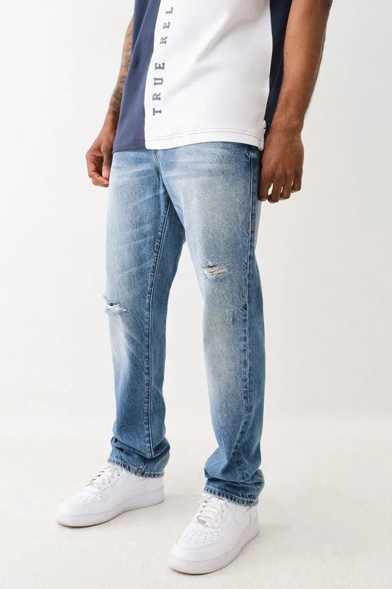 Ricky Rope Stitch Jean Medium Wash