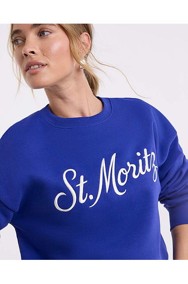 St Moritz Embroidered Sweatshirt product thumbnail 4