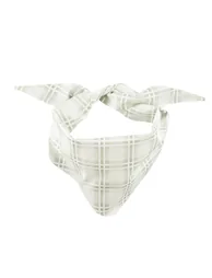Checked Cotton Shirt with Long Sleeves - 2
