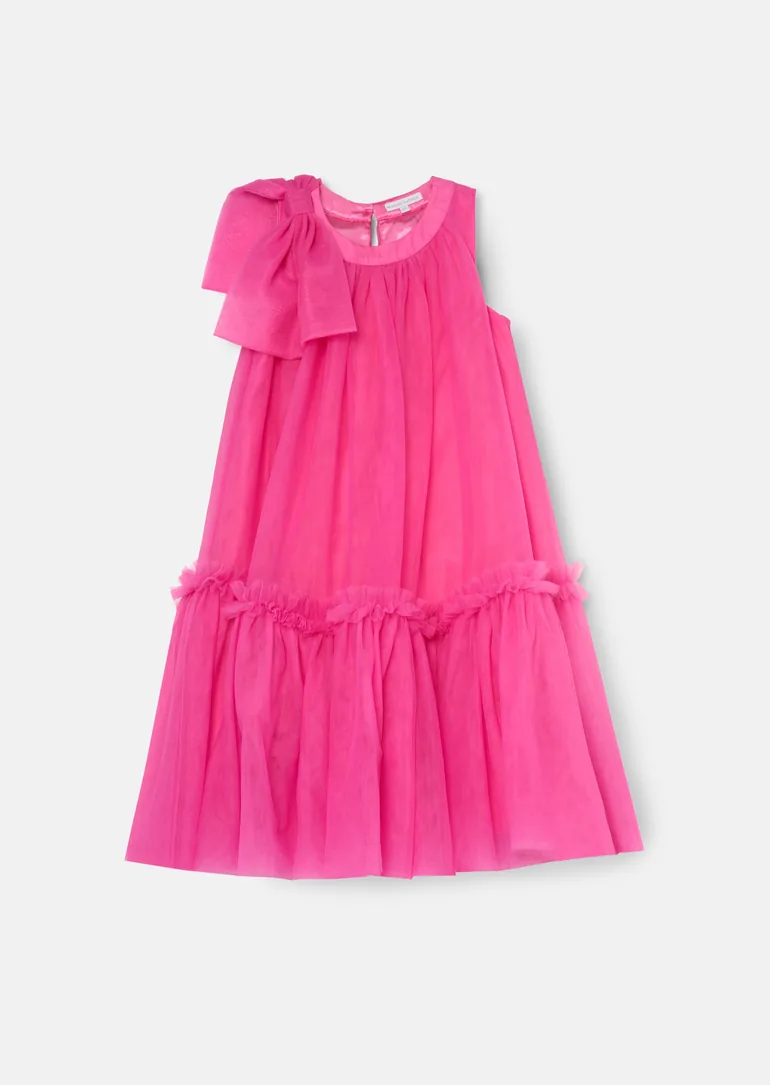 Talullah Bow Shoulder Tulle Dress - 3