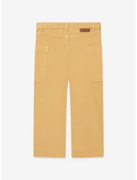 Girls Looping Trousers in Yellow - 2