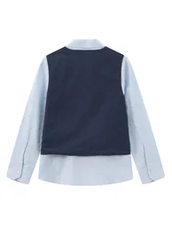 Boys' Formal Shirt and Vest Set - 4